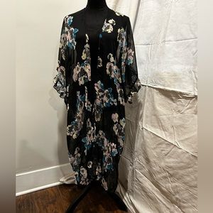 Betsey Johnson Floral Duster